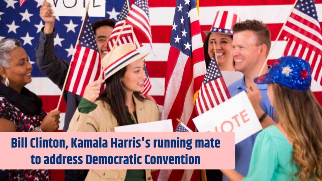 Bill Clinton, Kamala Harris's running mate to address Democratic Convention